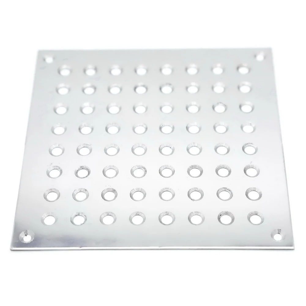 Решётка напольная 150x150 из нержавеющей стали