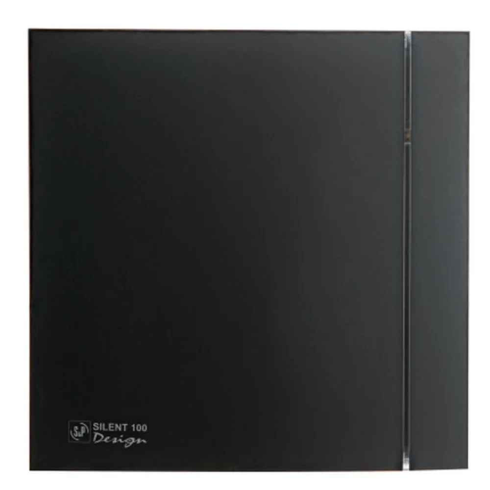 Вентилятор Silent 100 CZ DESIGN MATT BLACK 4C