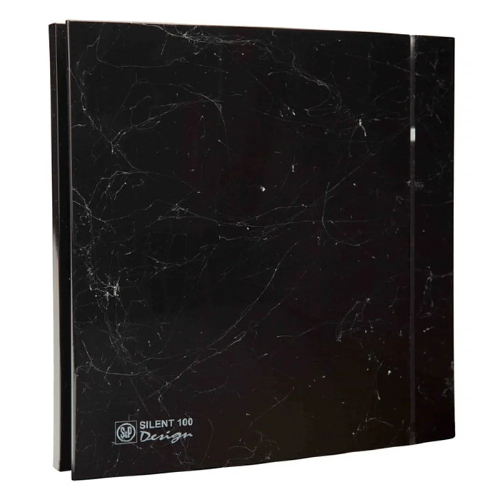 Вентилятор Silent 100 CZ DESIGN MARBLE BLACK 4C