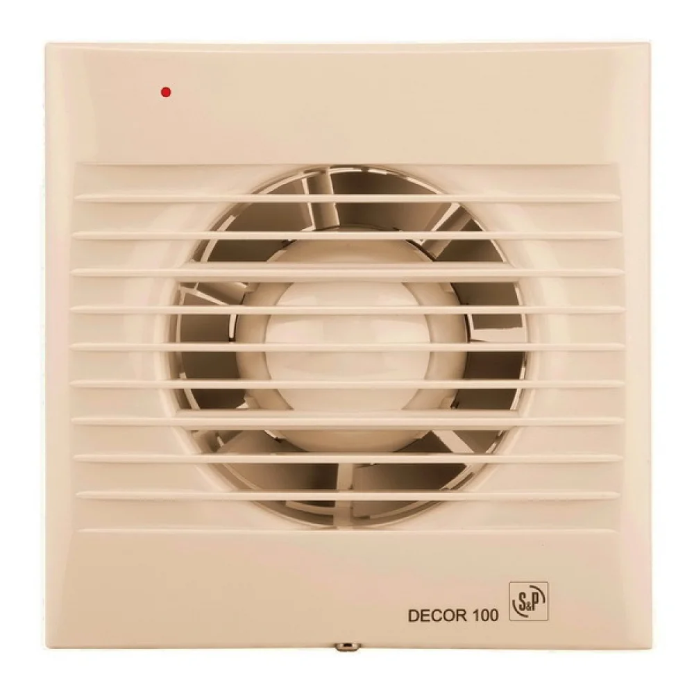 Вентилятор DECOR 100C IVORY