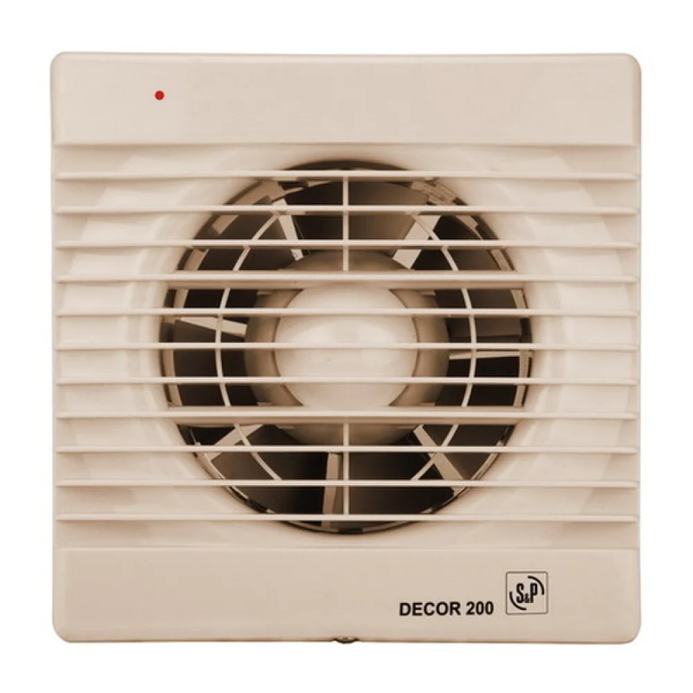 Вентилятор DECOR 200C IVORY